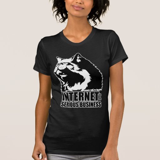 Internet: Serious Business (lolcat funny tshirt)