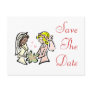 Interracial Lesbian Brides Post Card