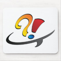Interrobang'd - Mousepad
