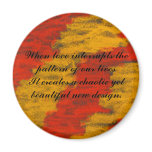 Interruption Love Quote Magnet_Romantic Gifts