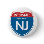 Interstate New Jersey NJ buttons
