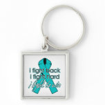 Interstitial Cystitis I Fight Back keychains