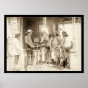 Interviewing Three Cheyenne Indians SD 1887 posters