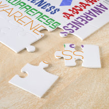 Intestinal Cancer Awareness Collage Jigsaw Puzzles