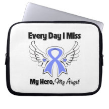 Intestinal Cancer Every Day I Miss My Hero Laptop Computer Sleeve