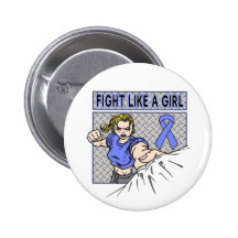 Intestinal Cancer Fight Like A Girl Punch Buttons