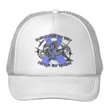 Intestinal Cancer Survivor By Day Ninja By Night Hats