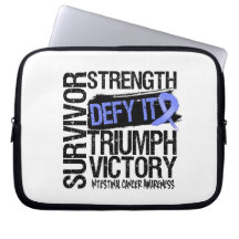 Intestinal Cancer Survivor Defy It Laptop Computer Sleeves