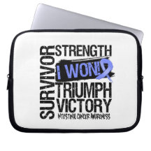 Intestinal Cancer Survivor I Won Laptop Computer Sleeves