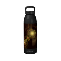 Intimate Connection Abstract Art Bottle Reusable Water Bottles