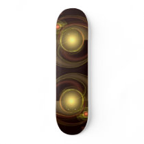 Intimate Connection Abstract Art Skateboard