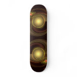 Intimate Connection Abstract Art Skateboard