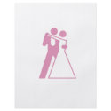Int'l Sign for Bride & Groom flyers