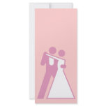 Int'l Sign for Bride & Groom rack cards