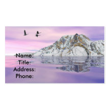Into The Hills card Business Cards