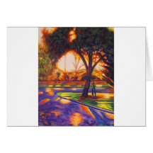 Into the Light Greeting Cards