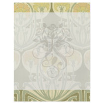 intricate art nouveau floral art flyers