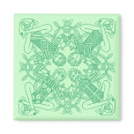Intricate Celtic Knot Interconnected Symbolism magnets
