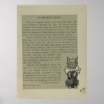 Introduction with Toto on Page Print