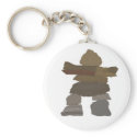 Inukshuk keychains