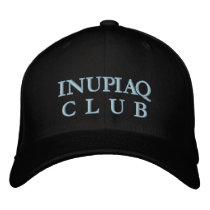 INUPIAQC L U B EMBROIDERED BASEBALL CAPS