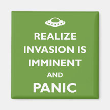 Invasion is Imminent Magnets