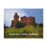 Inverness Castle, Scotland postcards