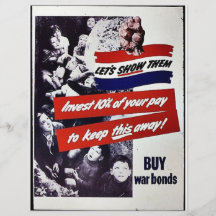 Inverst 10% Of Your Pay To Keep This Away Buy War Flyer Design