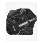 invert acoustic guitar player sit grey custom invitations