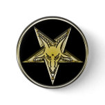Inverted Pentagram with Golden Goat Head buttons