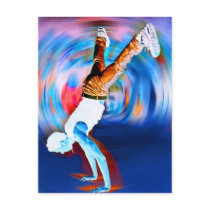 Inverted Street Dancing! Post Cards