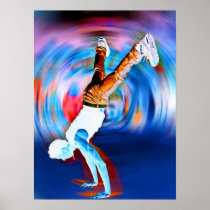 Inverted Street Dancing! Print