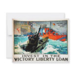 Invest In The Victory Liberty Loan Personalized Invites