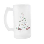 Invisible Christmas Tree Frosted Mug