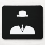 'Invisible Man’ Pictogram Mousepad