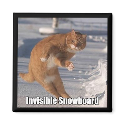 invisible snowboard magnet by jsfan9799