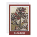 Invitation: Alice and Wonderland - Arthur Rackham
