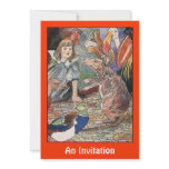 Invitation: Alice and Wonderland Illustration