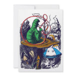 Invitation: Alice in Wonderland - Caterpillar