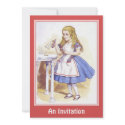 Invitation: Alice in Wonderland - Drink Me