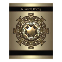 Invitation beige Black Bronze Metal Jewel 2