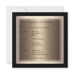 Invitation Birthday Glamour 2