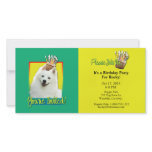 Invitation Cupcake - American Eskimo