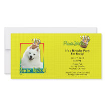 Invitation Cupcake - American Eskimo