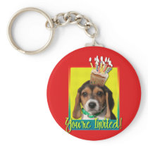 Invitation Cupcake - Beagle Puppy - Chloe
