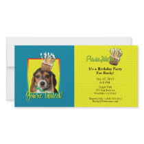 Invitation Cupcake - Beagle Puppy - Chloe