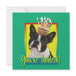 Invitation Cupcake - Boston Terrier