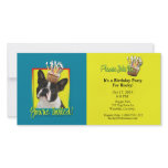Invitation Cupcake - Boston Terrier photo cards