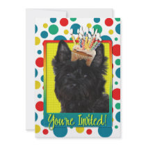 Invitation Cupcake - Cairn Terrier - Rosco