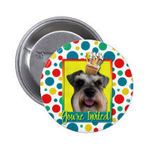 Invitation Cupcake - Schnauzer Pin